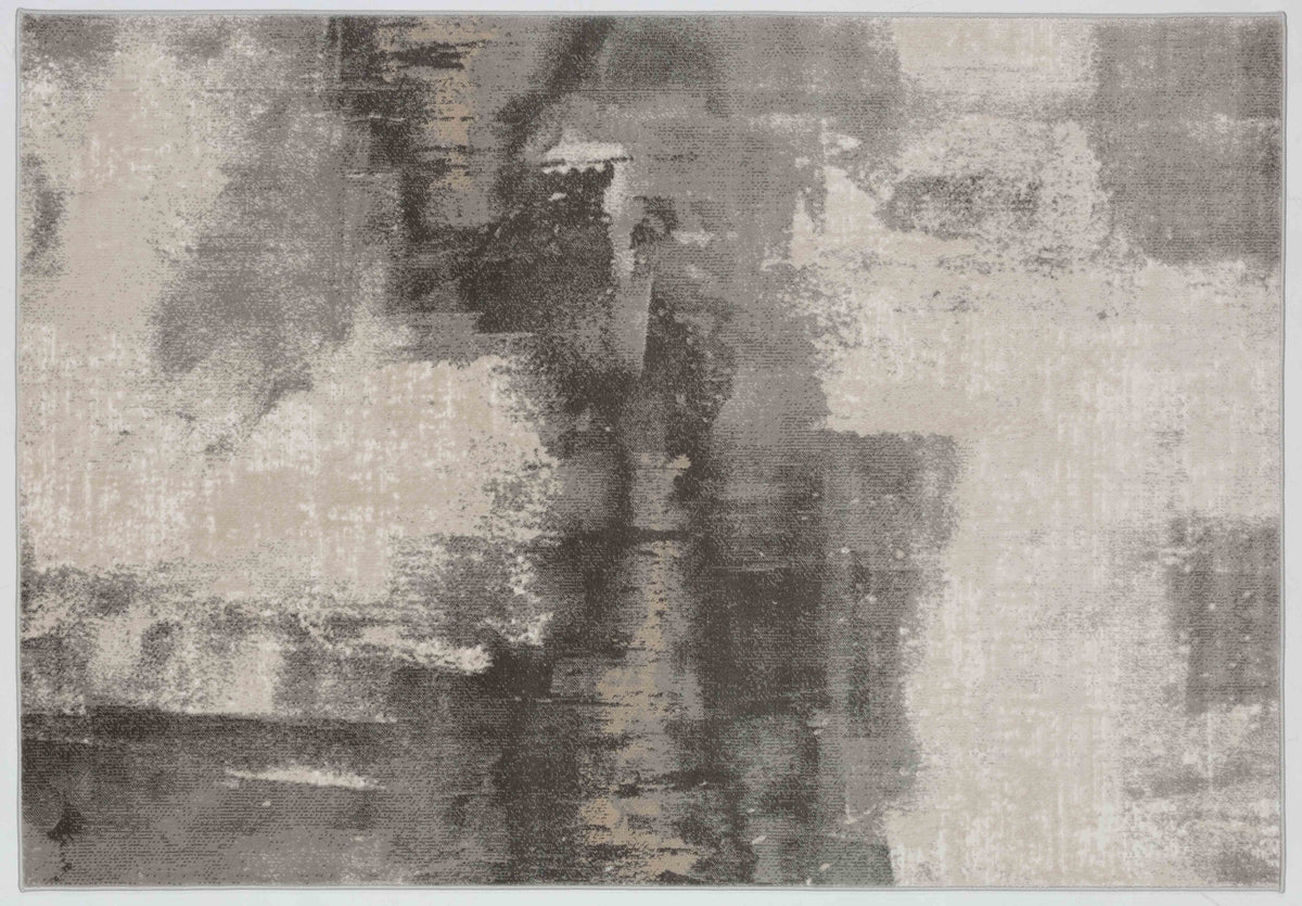 Whisper Fjord Area Rug in a finished interior.