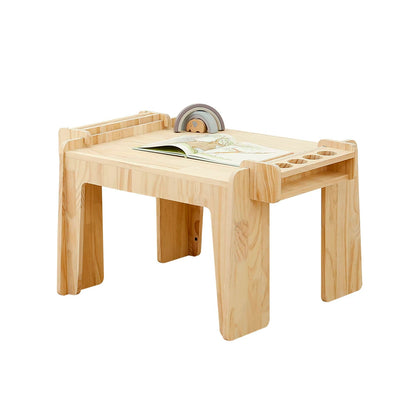  Desk with side holders shown without a chair