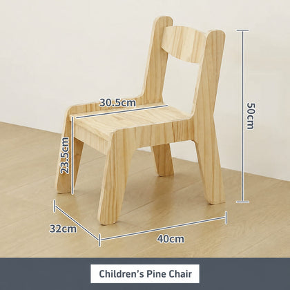  Chair seat width, seat height, base dimensions and overall height