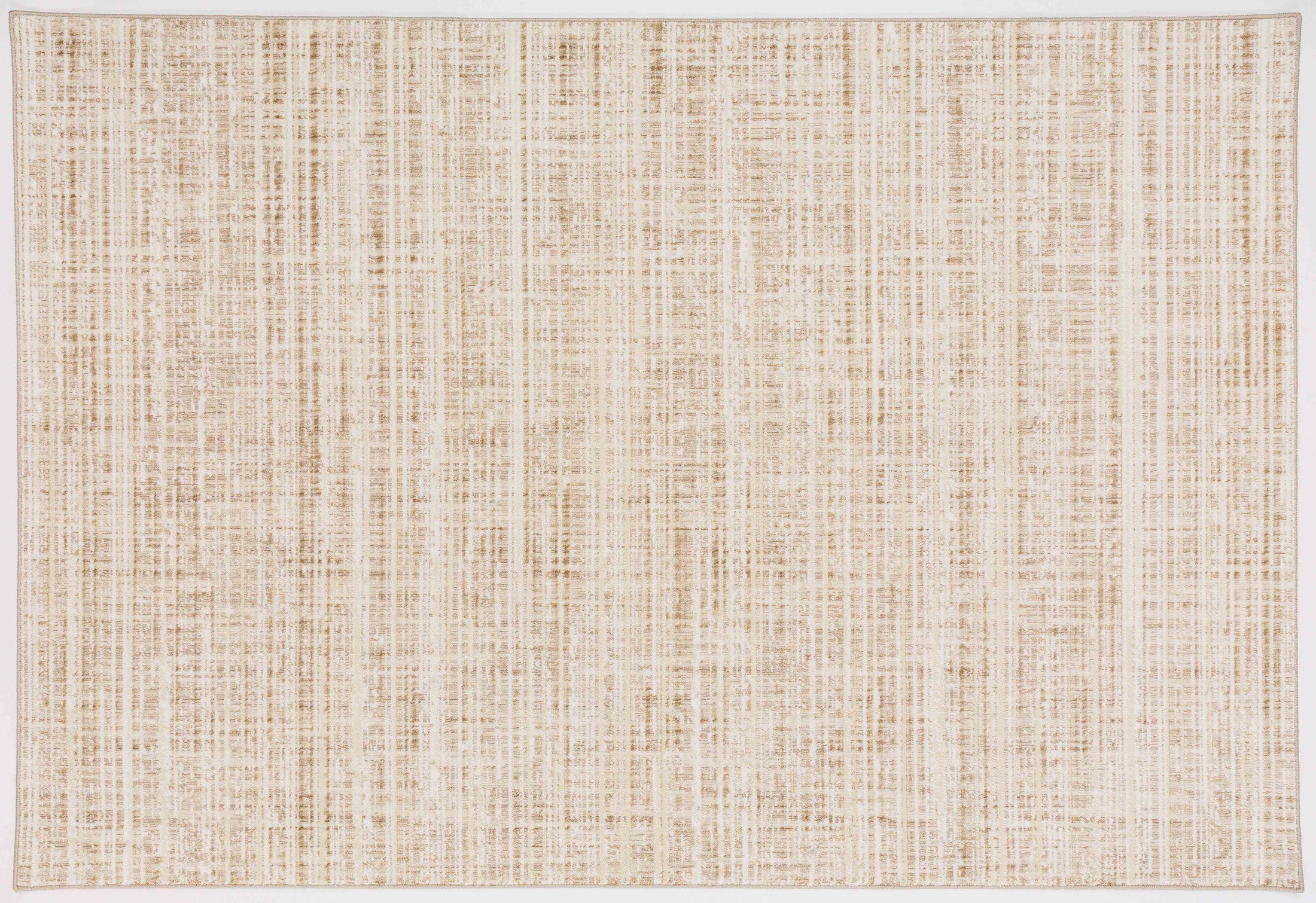 Hillside Dawn Area Rug in a finished interior.