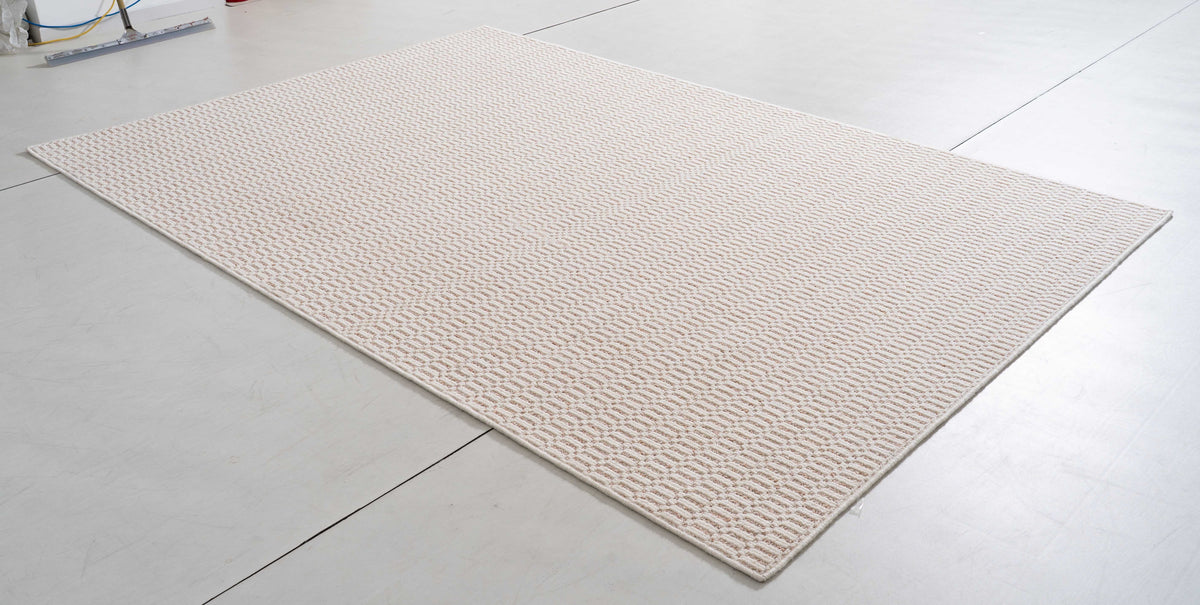 Midsummer Arbor Area Rug in a finished interior.