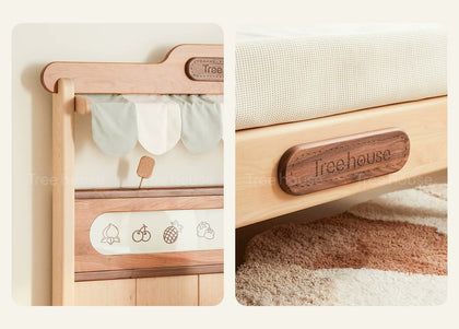  Headboard and footboard plaque details
