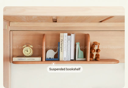  Suspended bookshelf included in selected sets