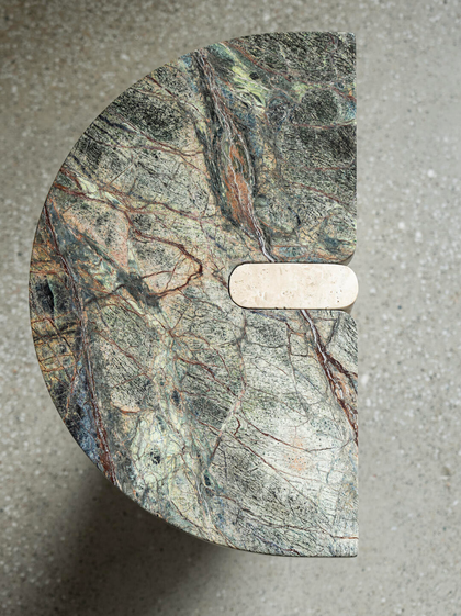 Linden Mist Side Table