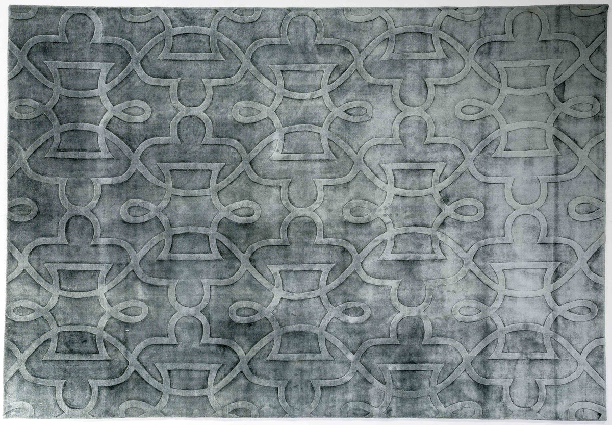 Teana Dawn Area Rug in a finished interior.