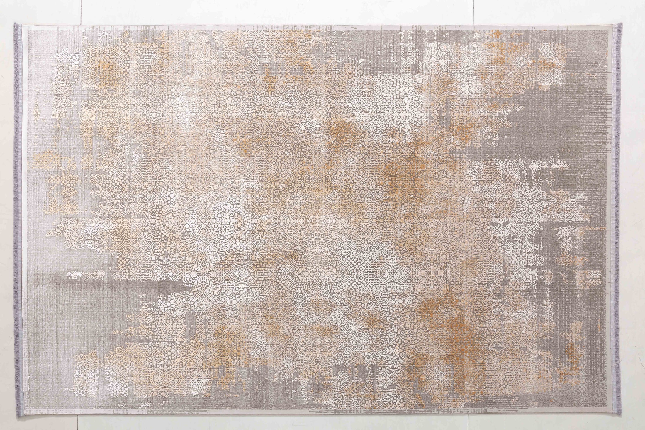Gourmet Atlas Area Rug in a finished interior.