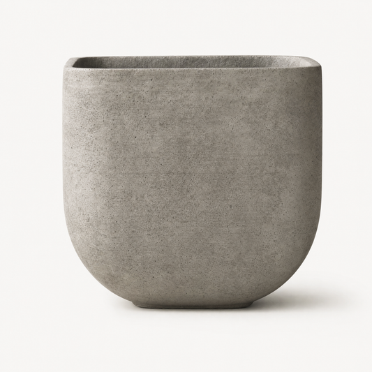 Bastion Concrete Decorative Vessel