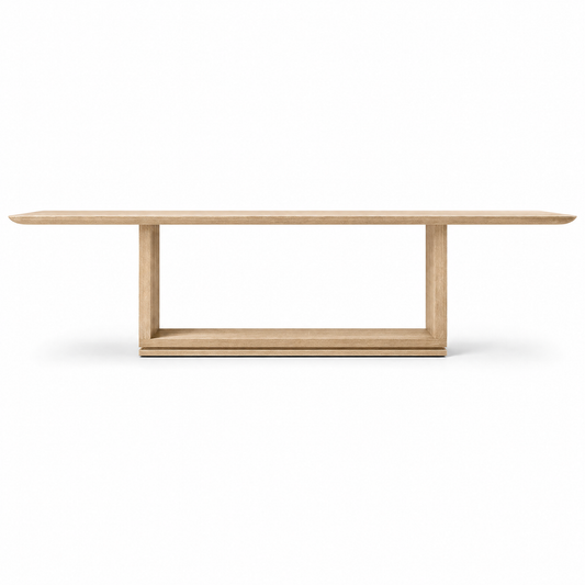 Bain Rectangular Oak Table