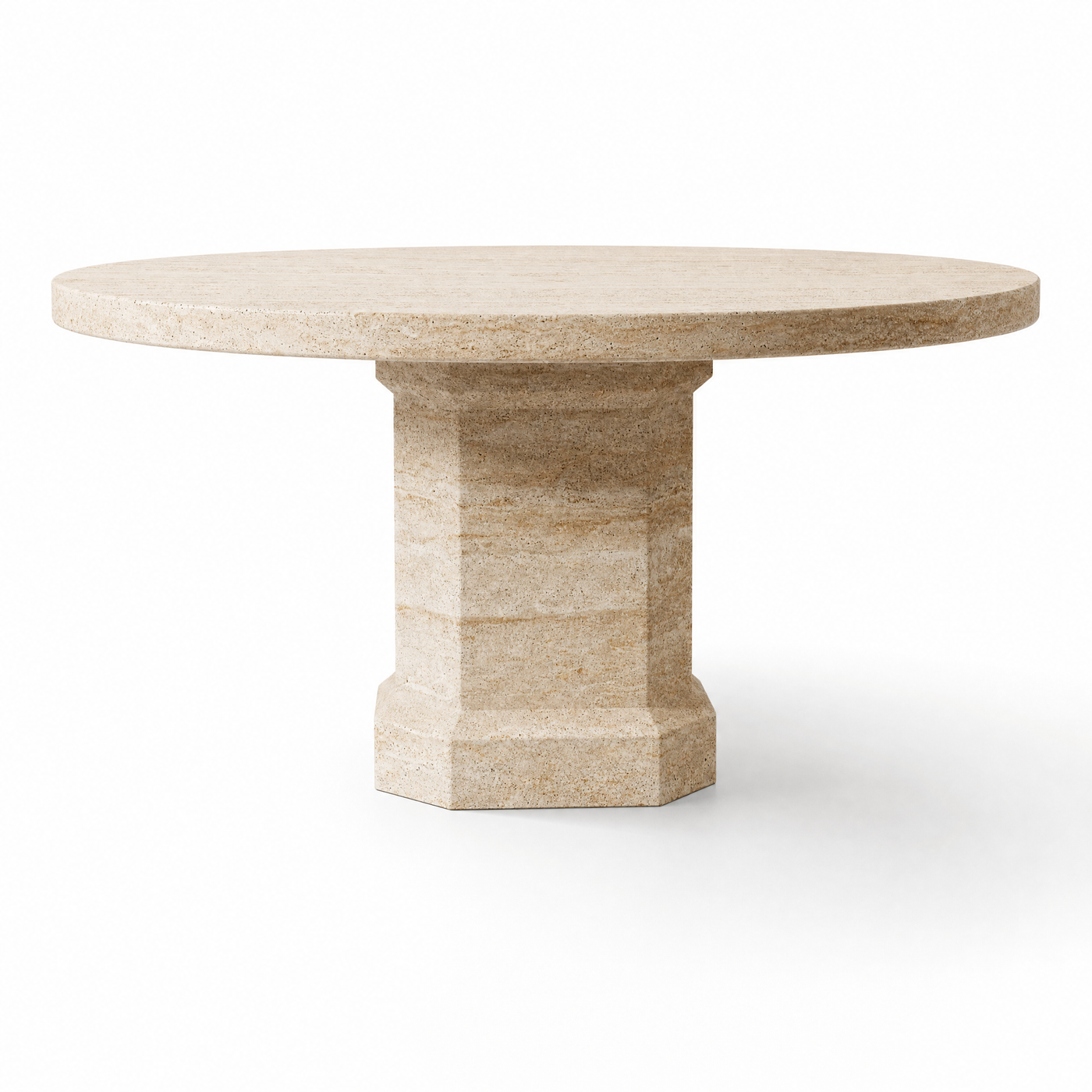 Colonna Round Table, Octagon Base