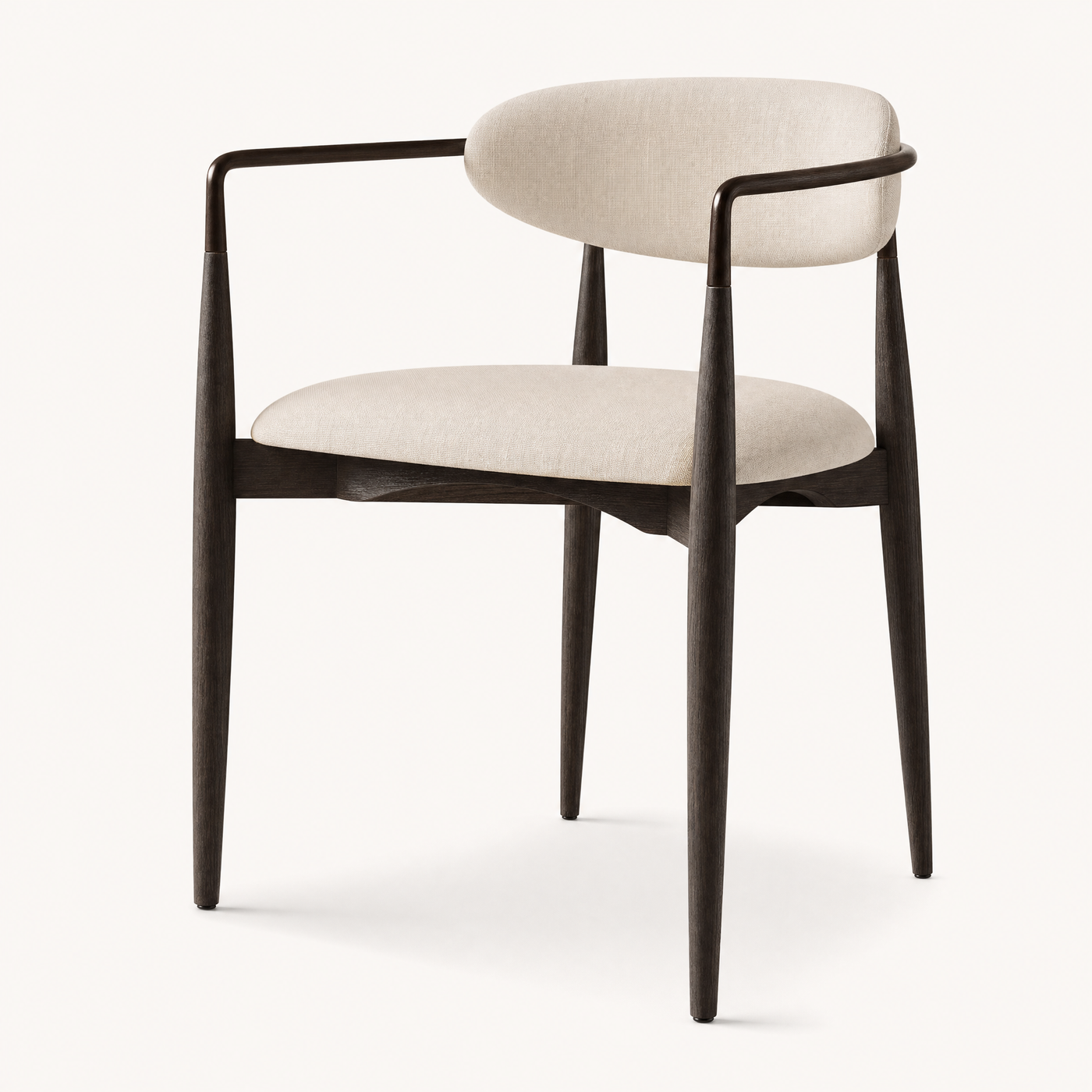 Noelle Dark Oak Dining Armchair