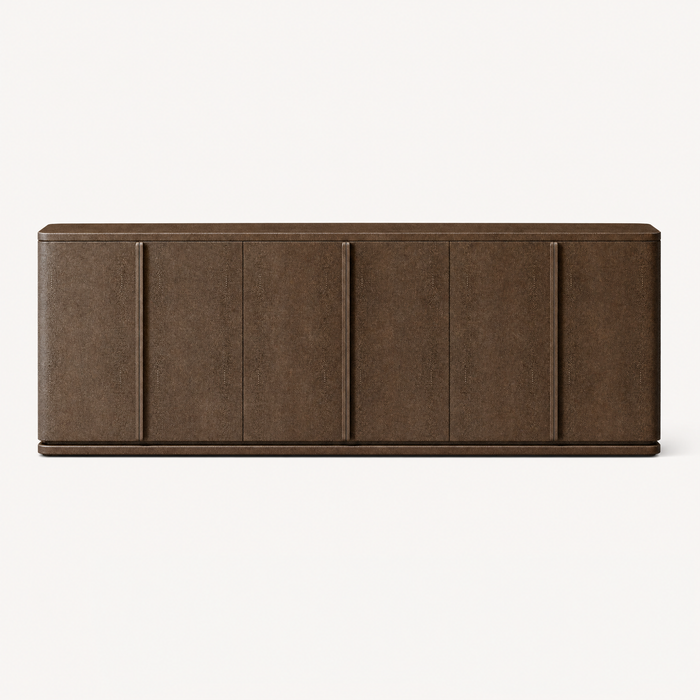 Harrington Espresso Leather Sideboard