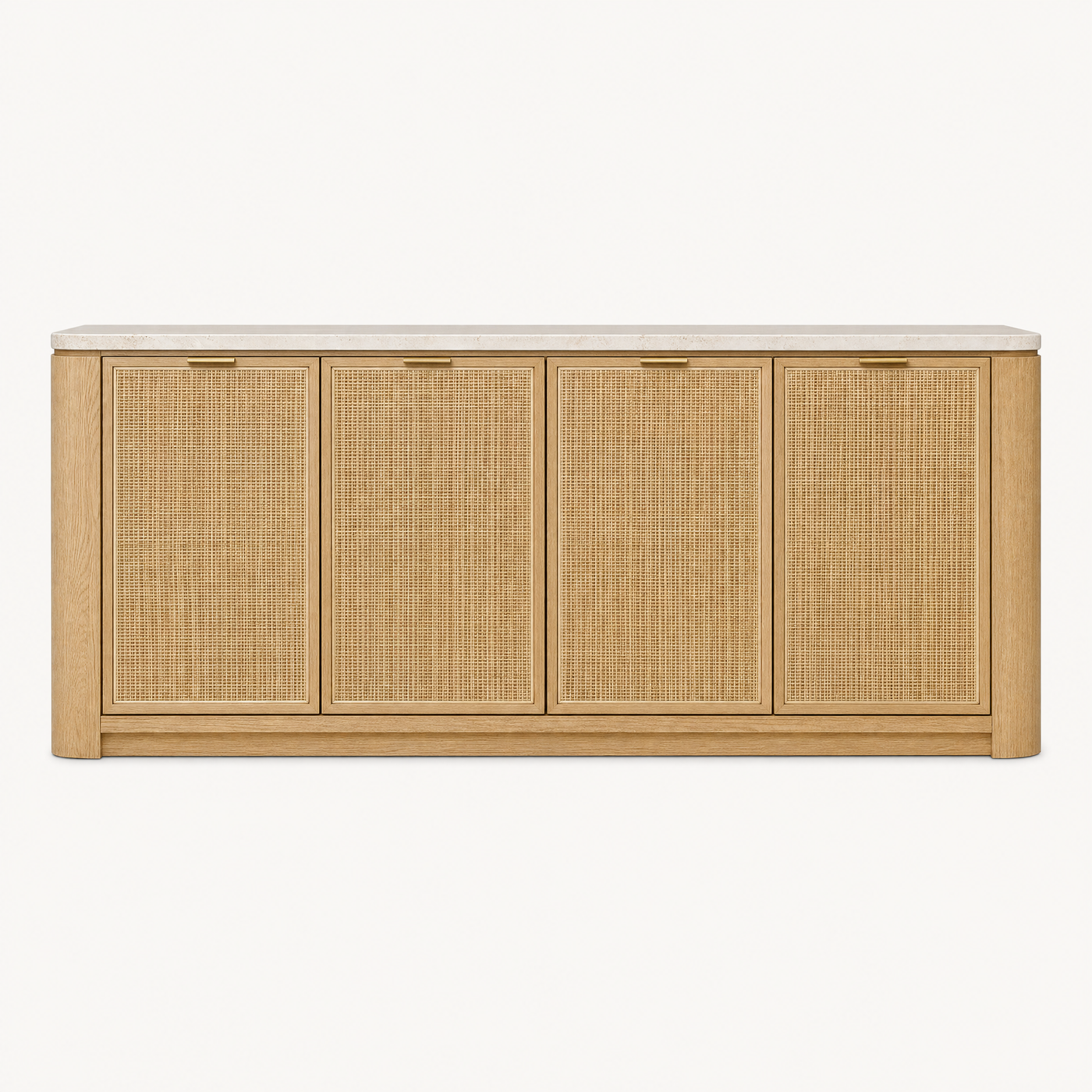 Savanna Oak Cane Door Sideboard