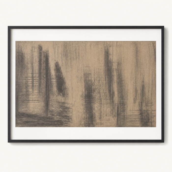 Braedon Charcoal Landscape Wall Art
