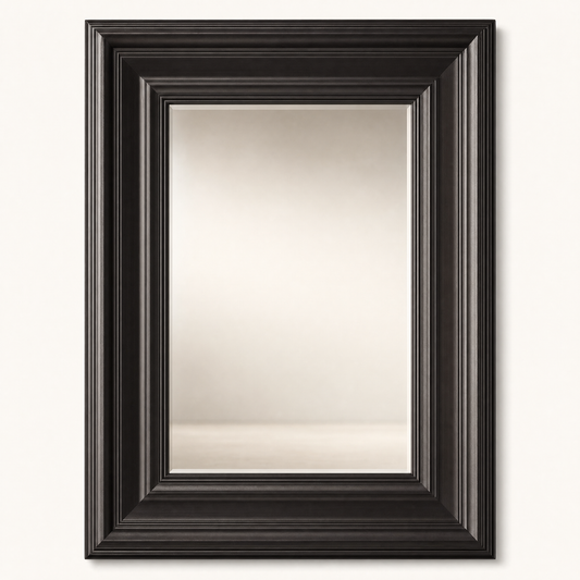 Aldwick Ornate Black Wall Mirror