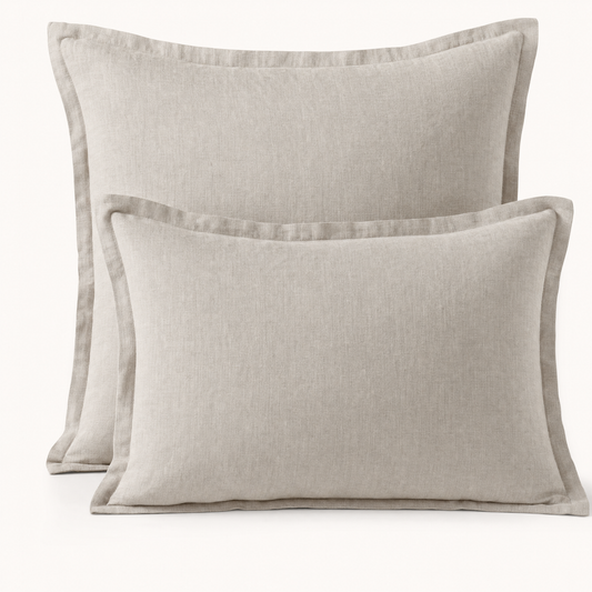 Vintage-Washed Linen Duvet Set