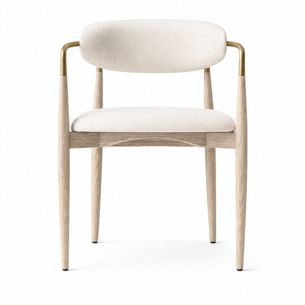 Wren Fabric Dining Armchair