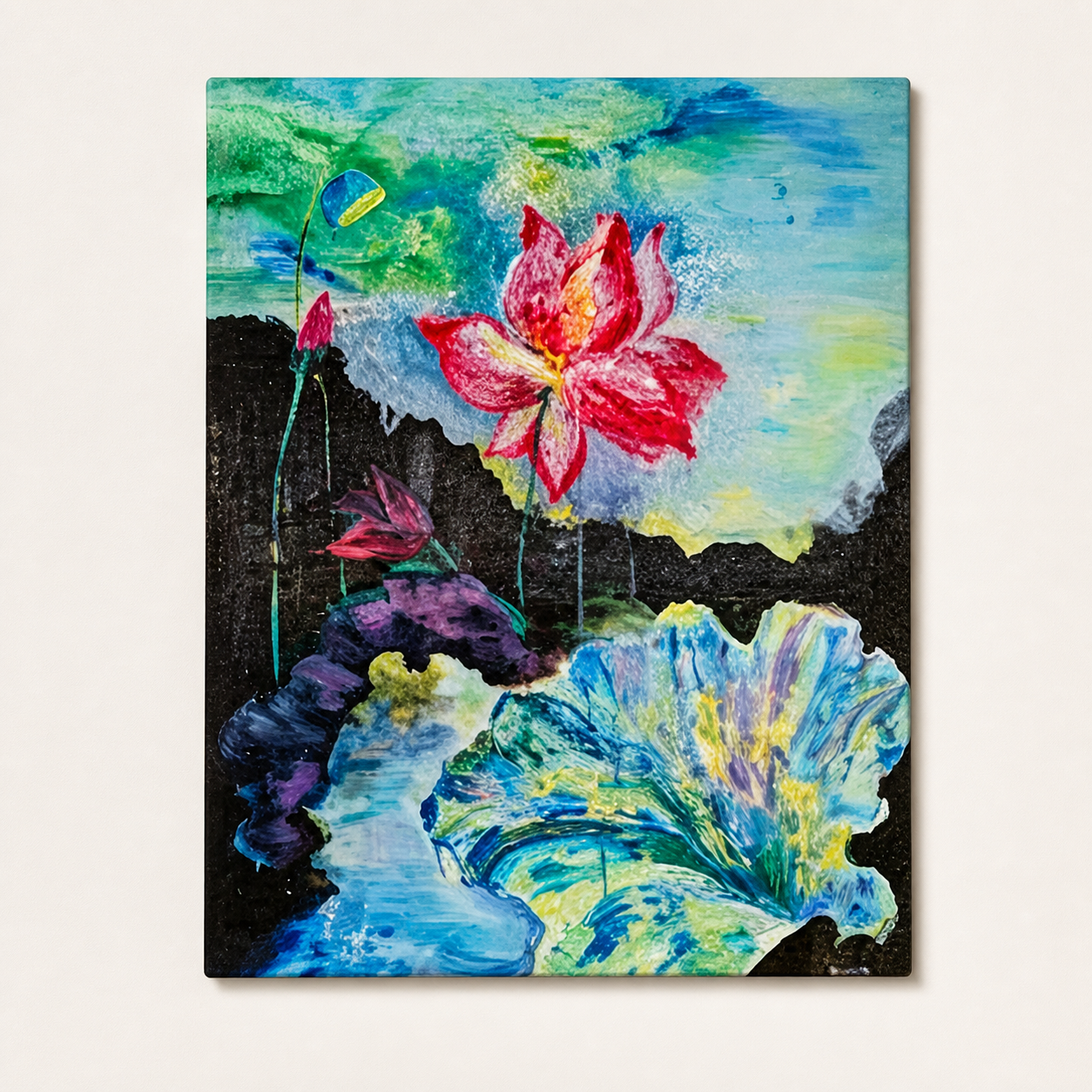 Flora Terrace Wall Art — clean catalog product view