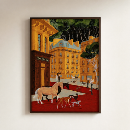 Olive Terrace Wall Art — clean catalog product view