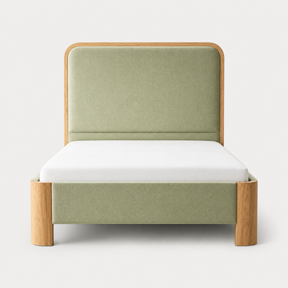 Dahlia Wood Decorative Object — clean catalog product view
