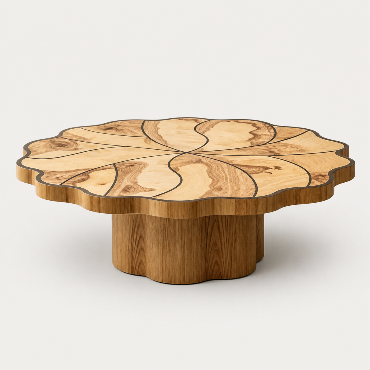 Elm Wood Decorative Object — clean catalog product view