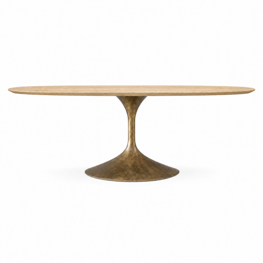 Saari Oval Oak Table
