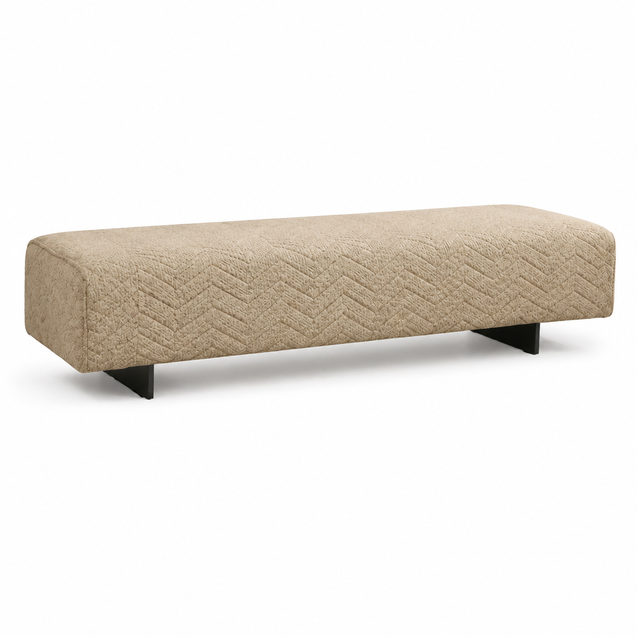 Aveline Linen Bench