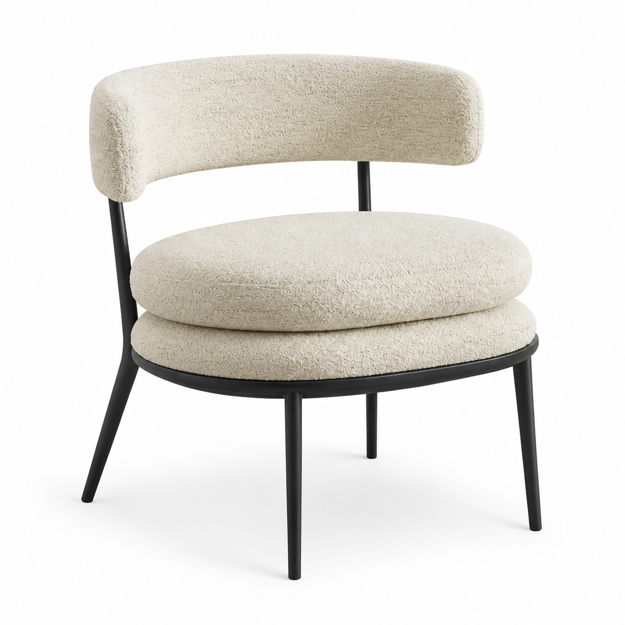 Aria Blanc Armchair - white background