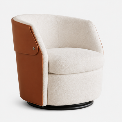 Aria Brook Armchair - gray background