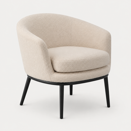 Aria Cedar Armchair - gray background