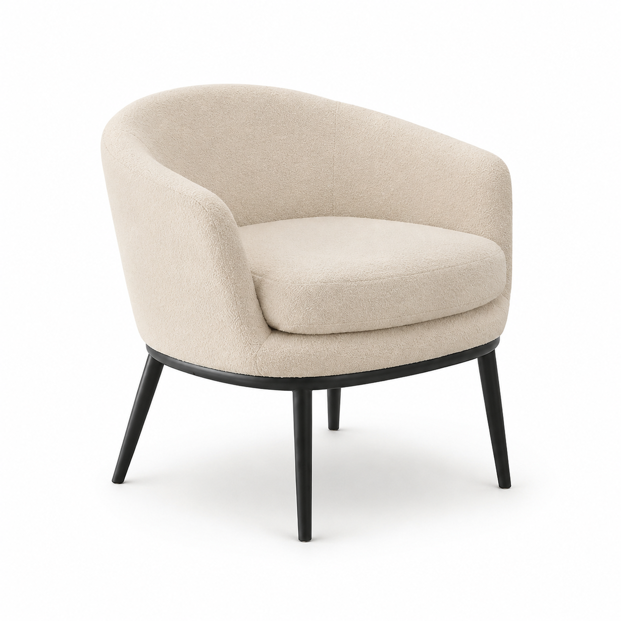 Aria Cedar Armchair - white background
