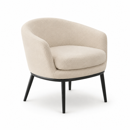 Aria Cedar Armchair - white background