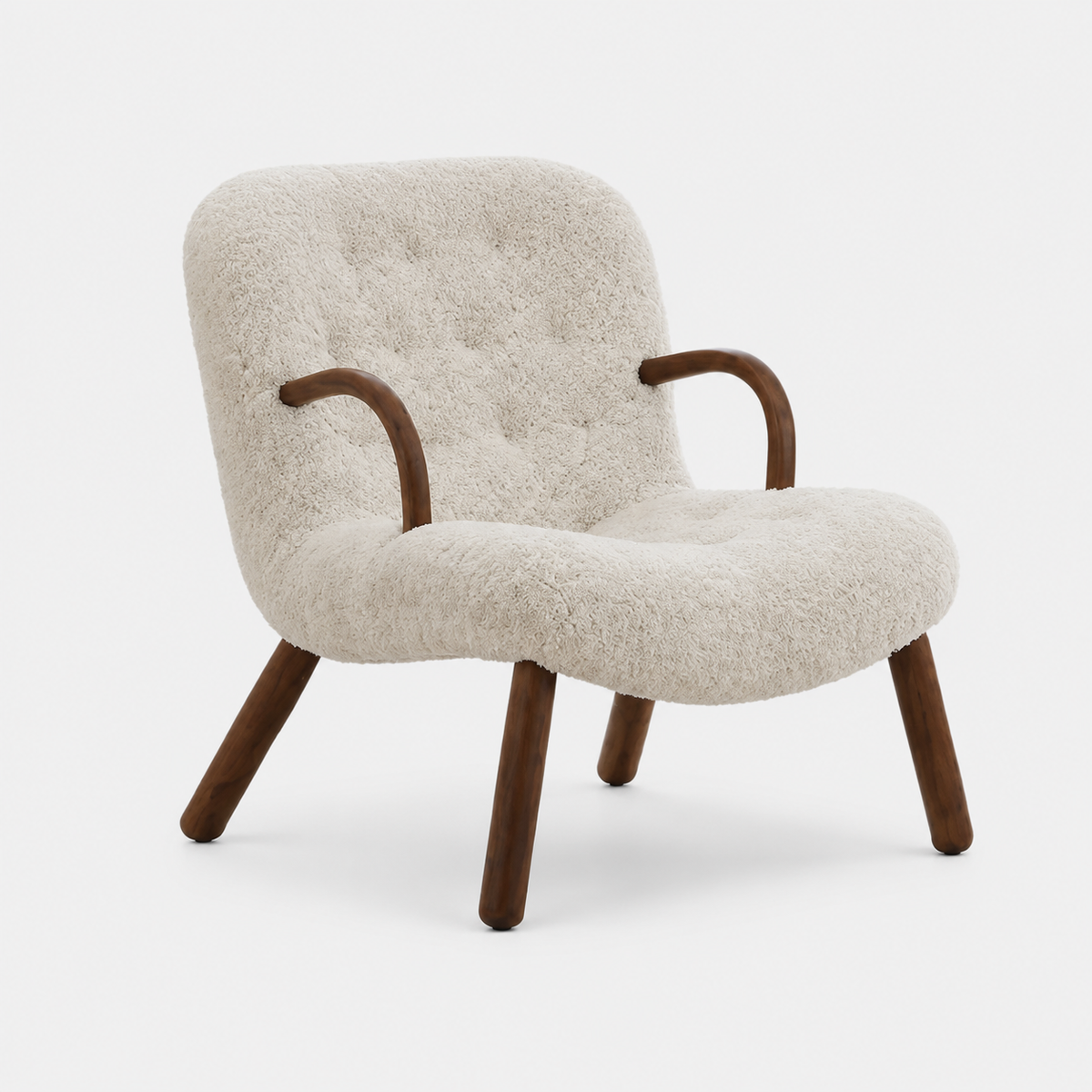 Aria Cloud Armchair - gray background