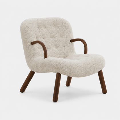 Aria Cloud Armchair - gray background