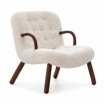 Aria Cloud Armchair - white background