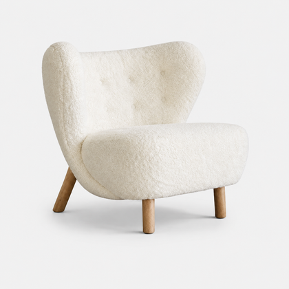 Aria Coast Armchair - gray background