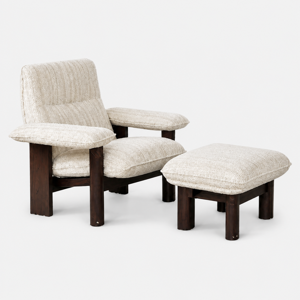 Aria Harbor Armchair - gray background