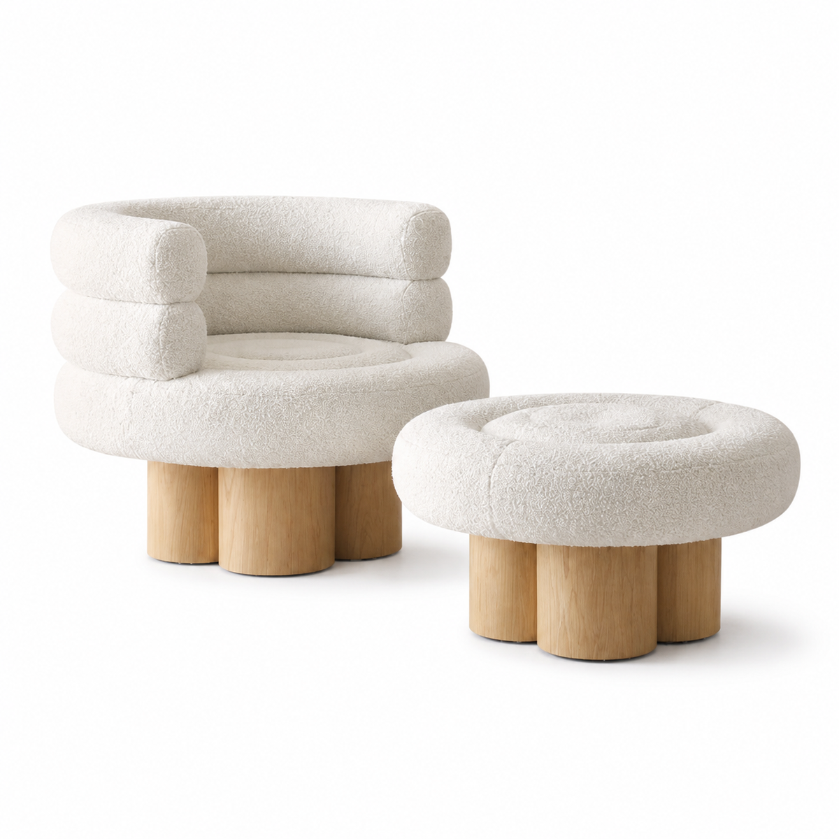 Aria Hill Armchair - white background