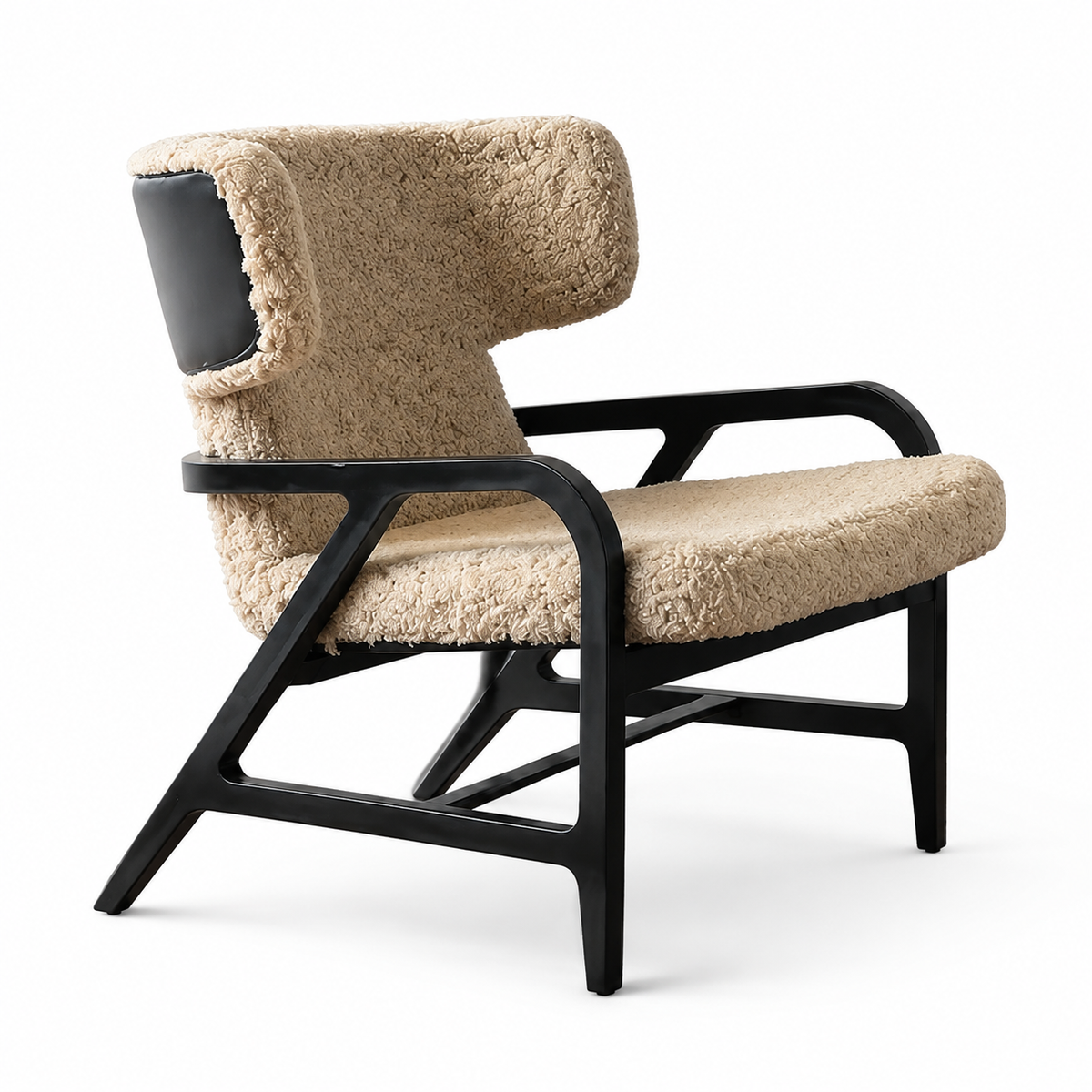 Aria Linen Armchair - white background