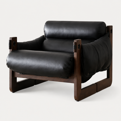 Aria Meadow Armchair - gray background