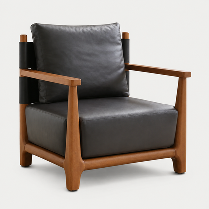 Aria Park Armchair - gray background