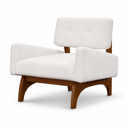 Aria Pearl Armchair - white background