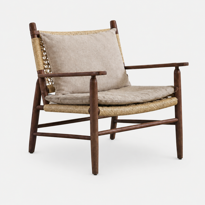 Aria Ridge Armchair - gray background