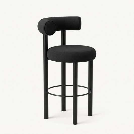 Swivel Upholstered Bar Chair