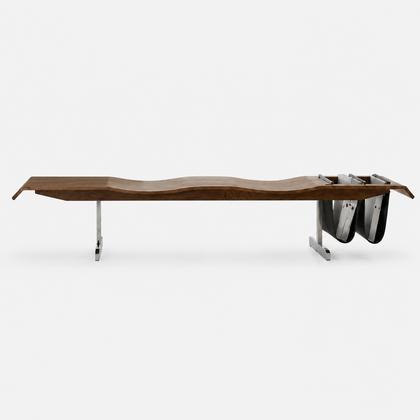 Aveline Noir Bench