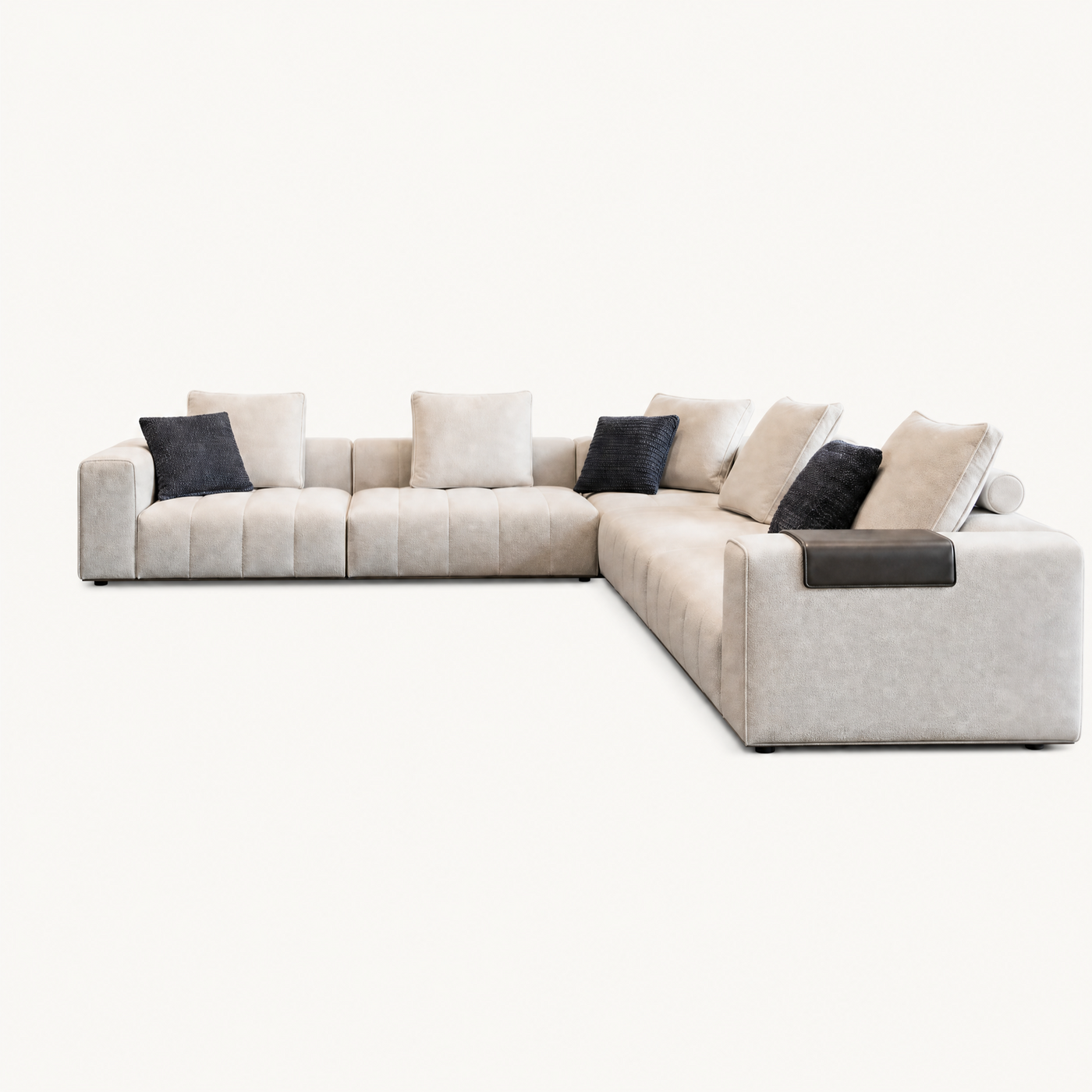 Tailored Linear Modular Sectional Sofa
