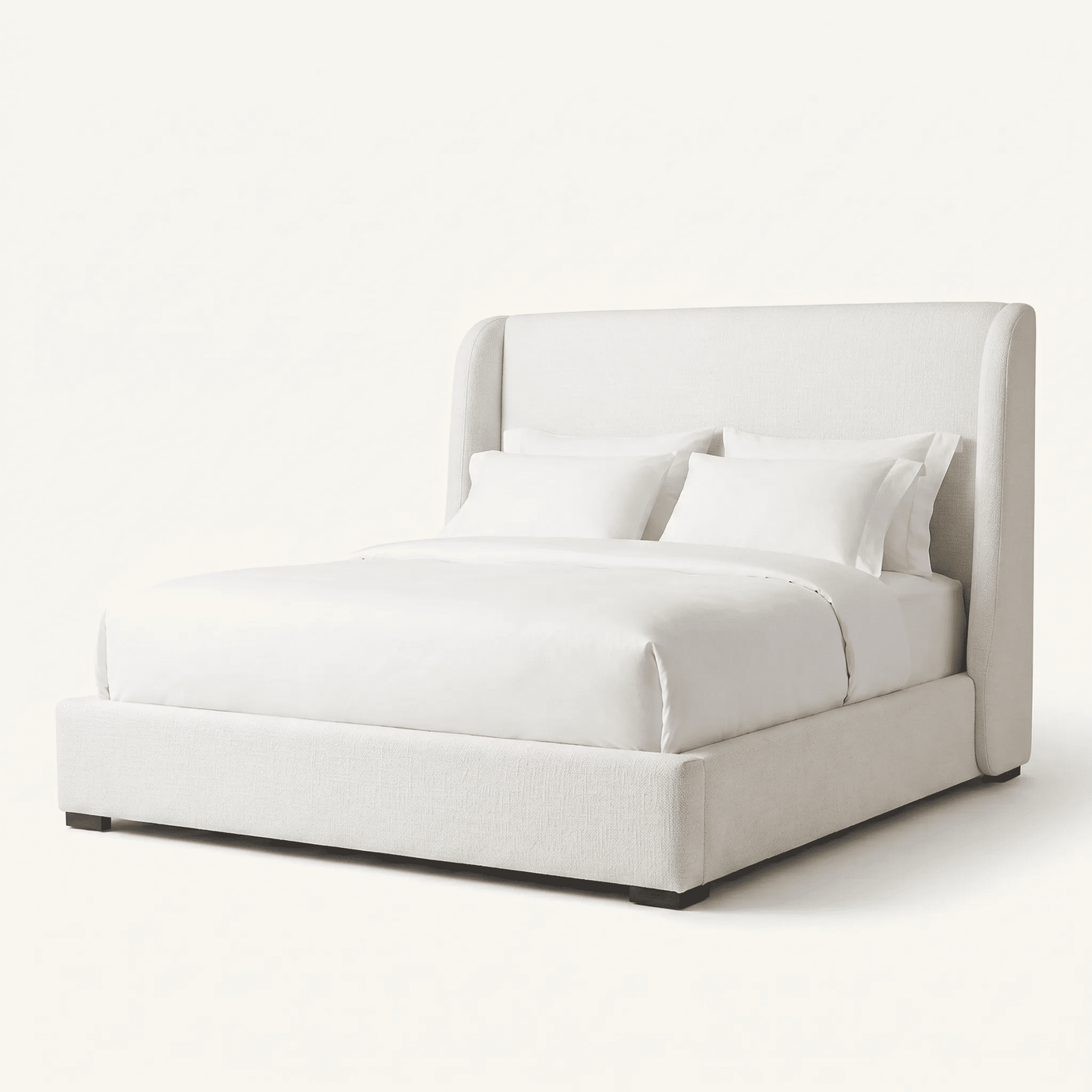 Shelter Upholstered Platform Bed Frame