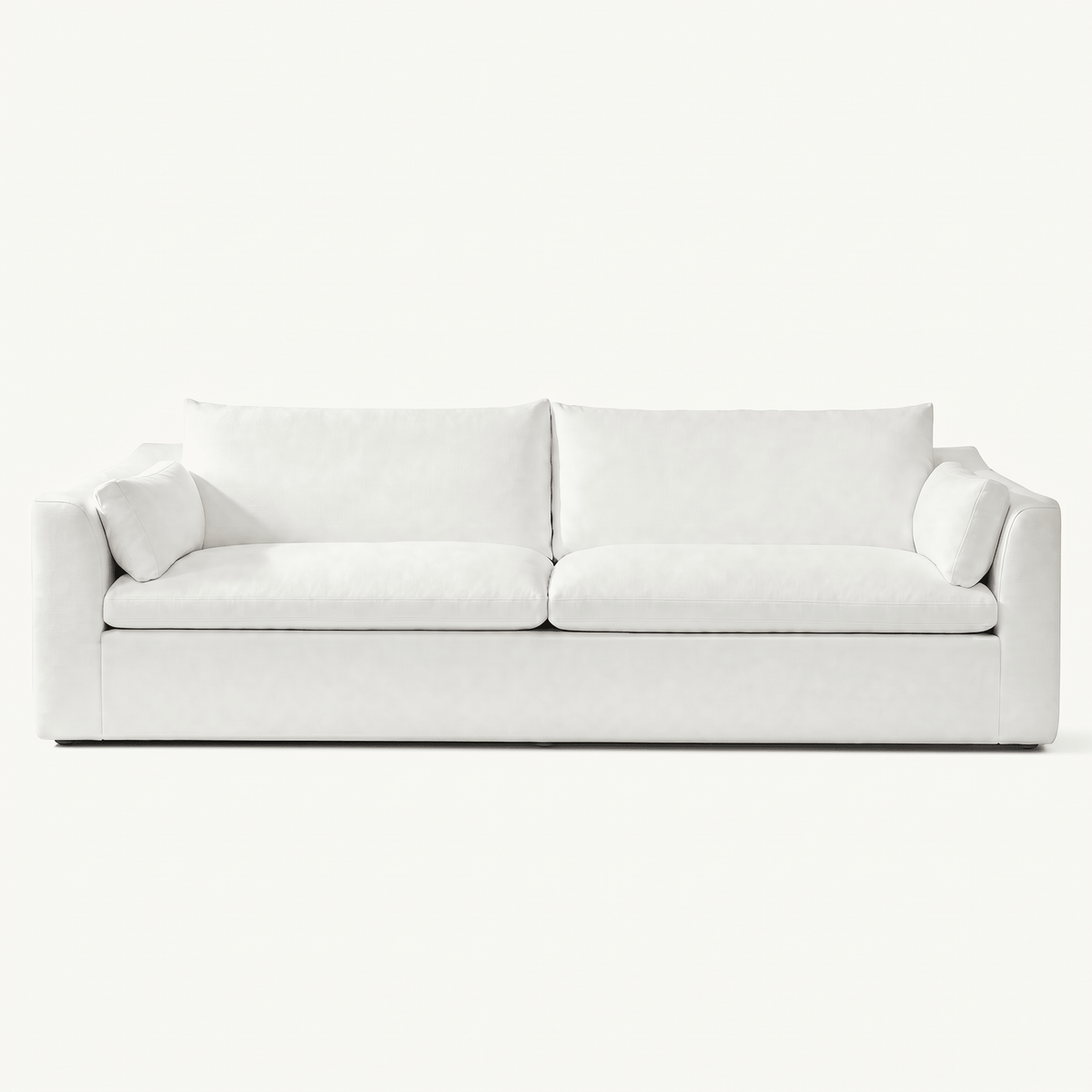 Contemporary Upholstered Deep Seat Lounge Sofa