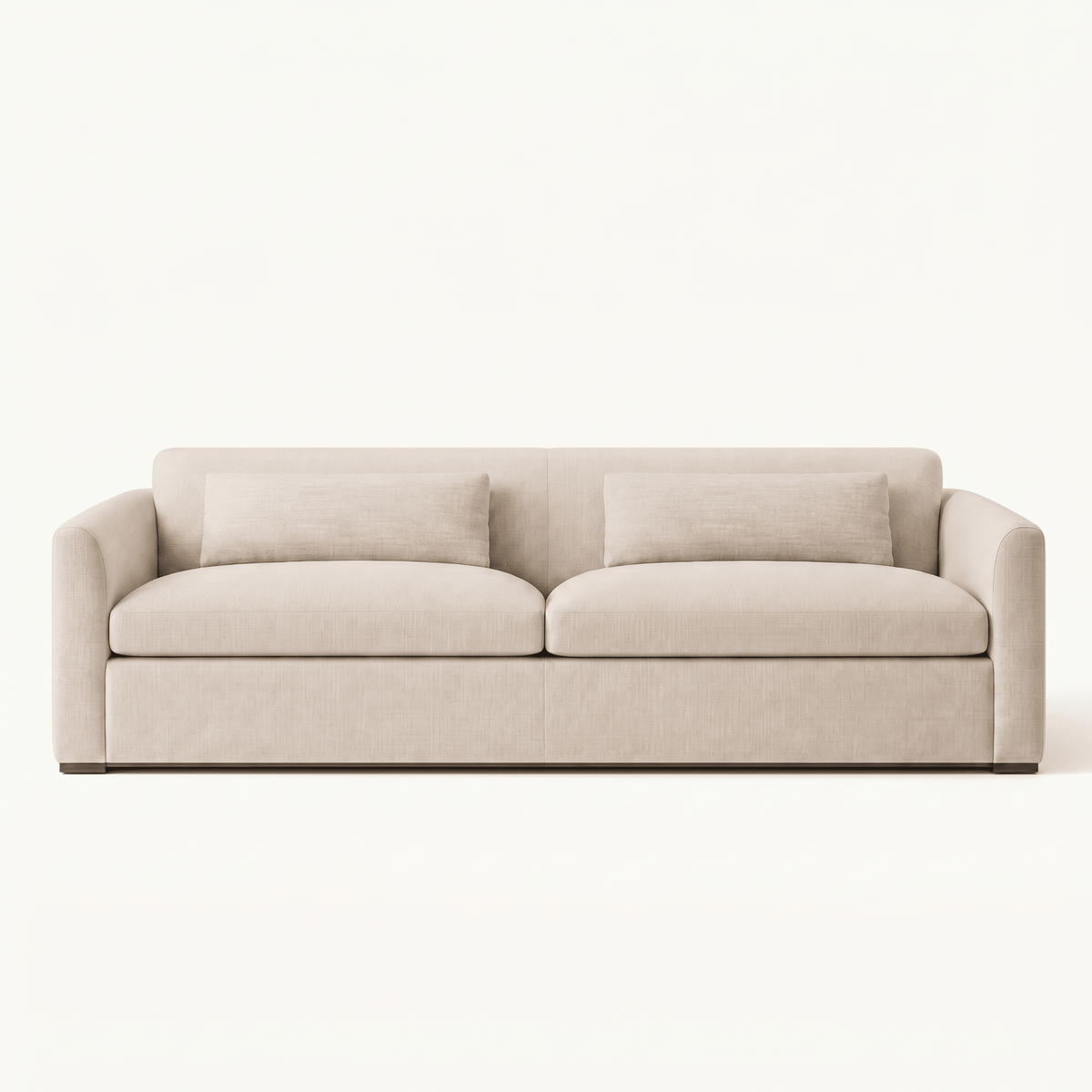 Contemporary Deep Seat Upholstered Lounge Sofa