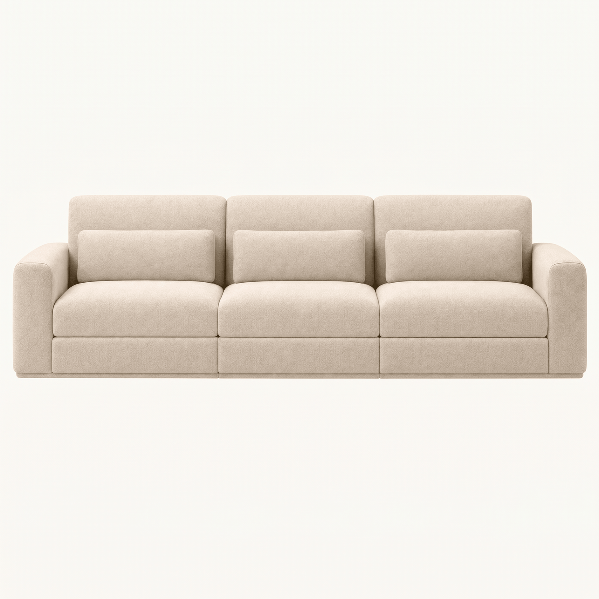 Contemporary Modular Three Seat Lounge Sofa