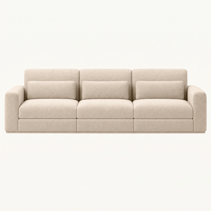 Contemporary Modular Three Seat Lounge Sofa